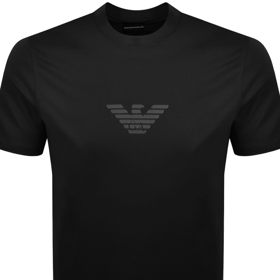 Emporio Armani Logo T Shirt Black | Mainline Menswear us